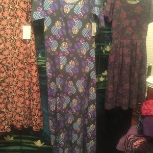 NWT Lularoe Ana Dress L